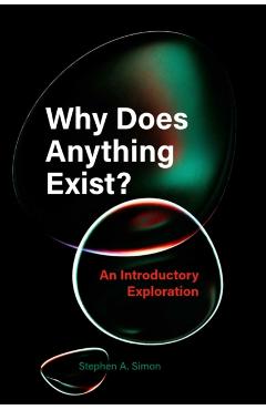 Coperta cărții 'Why Does Anything Exist? - Stephen A. Simon'