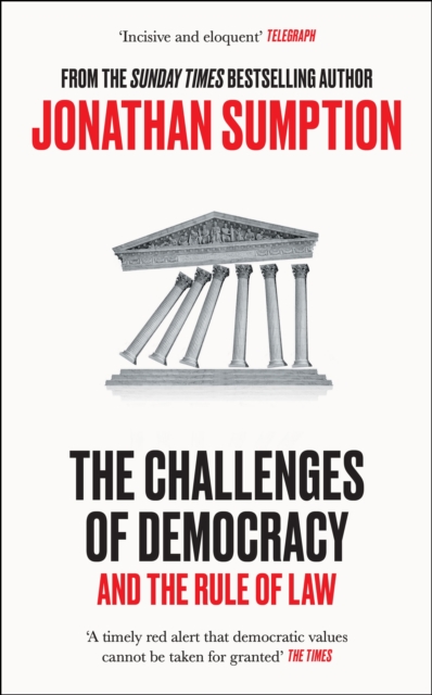 Coperta cărții 'Challenges of Democracy - Jonathan Sumption'