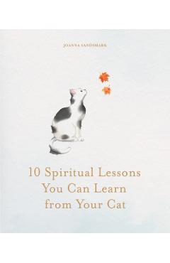 Coperta cărții '10 Spiritual Lessons You Can Learn from Your Cat - Joanna Sandsmark'