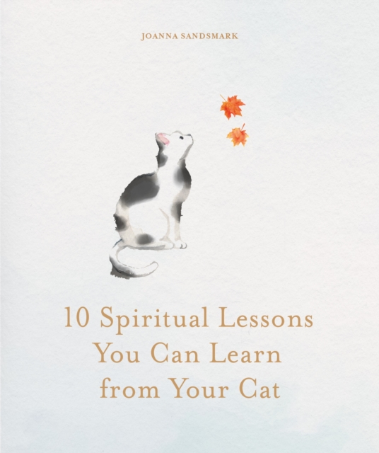 Coperta cărții '10 Spiritual Lessons You Can Learn from Your Cat - Joanna Sandsmark'