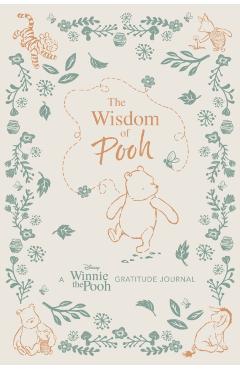 Coperta cărții 'Wisdom of Pooh: A Disney: Winnie the Pooh Gratitude Journal - James Asmus'