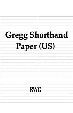 Coperta cărții 'Gregg Shorthand Paper (US): 100 Pages 8.5