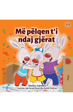 Coperta cărții 'I Love to Share (Albanian Children's Book) - Shelley Admont'