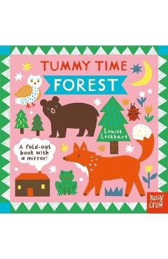 Coperta cărții 'Tummy Time: Forest - Louise Lockhart'