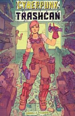 Coperta cărții 'Cyberpunk Trashcan - Randall P. Fitzgerald'