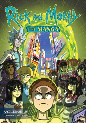 Coperta cărții 'Rick and Morty: The Manga Vol. 2: After-School Science Club - Josh Tierney'
