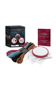 Coperta cărții 'The Twilight Saga Cross-Stitch Kit: Includes 4 Patterns - Emmalyn Perez'