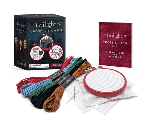 Coperta cărții 'The Twilight Saga Cross-Stitch Kit: Includes 4 Patterns - Emmalyn Perez'
