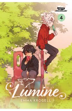 Coperta cărții 'Lumine, Vol. 4: A Webtoon Unscrolled Graphic Novel - Emma Krogell'