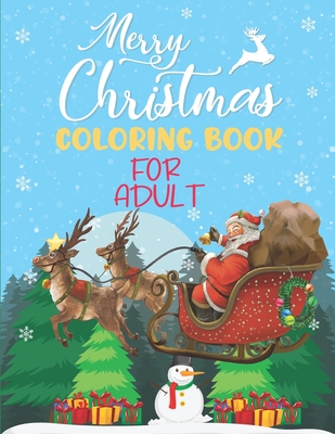 Christmas Coloring Book for Adult: Big Collection of Adult and Teens mind relaxing stress reduce Mandalas & Pattern Design for everyone with 50 Detail - Giftie Bee Prints