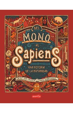 Coperta cărții 'del Mono Al Sapiens (from Monkey to Sapiens - Spanish Edition) -'