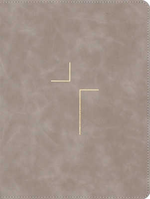 The Jesus Bible, ESV Edition, Leathersoft, Stone -