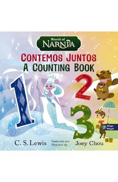 Poza produsului The Chronicles of Narnia: A Counting Book / Las Crónicas de Narnia: Contemos Juntos, Bilingual Board Book - C. S. Lewis