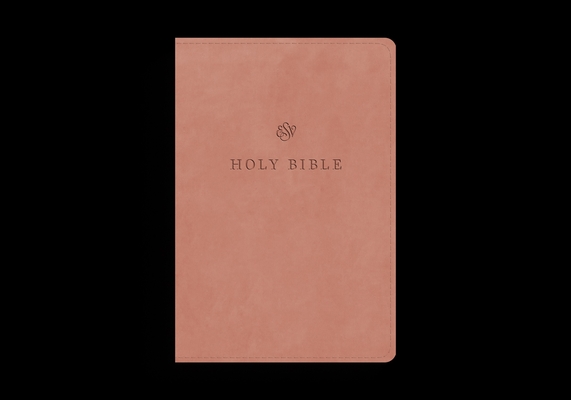 ESV Large Print Compact Bible (Trutone, Blush Rose) -
