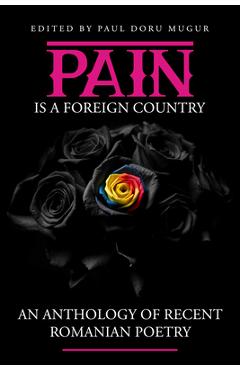 Coperta cărții 'Pain Is a Foreign Country: An Anthology of Recent Romanian Poetry - Paul Doru Mugur'