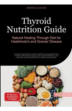 Poza produsului Thyroid Nutrition Guide: Natural Healing Through Diet for Hashimoto's and Graves' Disease: A practical approach to hypothyroidism and hyperthyroidism - Bendis A. I. Saage -. English