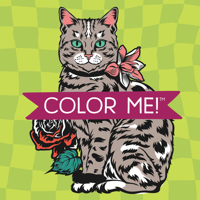 Color Me! Cats (Coloring Book with Quotes!) - 