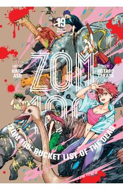 Coperta cărții 'Zom 100: Bucket List of the Dead, Vol. 19 - Haro Aso'