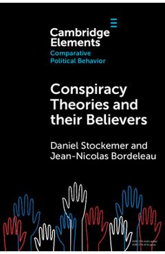 Coperta cărții 'Conspiracy Theories and their Believers - Daniel Stockemer'