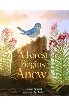 Coperta cărții 'A Forest Begins Anew - Louise Aamodt'