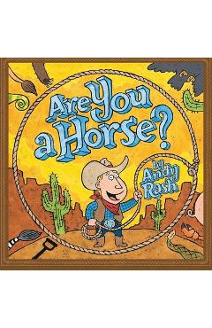 Coperta cărții 'Are You A Horse - Andy Rash'