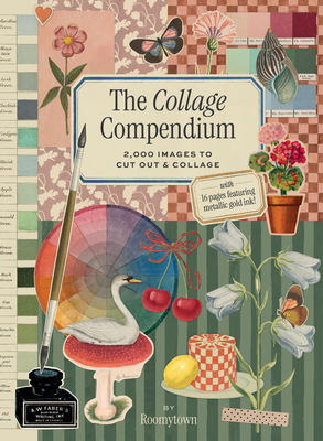Coperta cărții 'The Collage Compendium: 2,000 Images to Cut Out & Collage -'