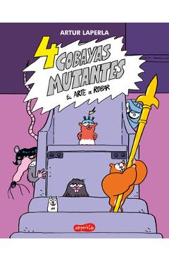 Poza produsului 4 Cobayas Mutantes. El Arte de Robar (Libro 3): (4 Mutant Guinea Pigs. the Art of Stealing (Book 3) - Spanish Edition) - Thiago De Moraes
