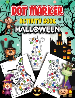 Halloween Dot Marker Activity Book - 