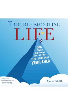 Coperta cărții 'Troubleshooting Life - Akash Malik'