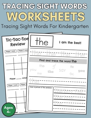 Tracing Sight Words Worksheets: Sight Words In Kindergarten, Tracing Sight Words Worksheets Kindergarten, Kindergarten First 100 Sight Words To Learn, - Resource Teacher's Guide
