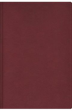 Poza produsului Rvr, Biblia de Estudio Trasfondo Cultural (El Contexto Lo Cambia Todo), Leathersoft, Rojo Vino, Interior a Color, Comfort Print: Explora El Mundo Anti - Craig S. Keener