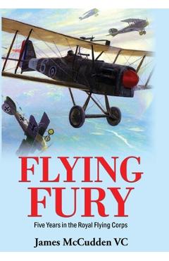 Coperta cărții 'Flying Fury - James Mccudden'