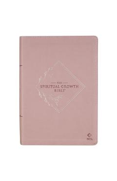 Poza produsului Nlt, the Spiritual Growth Bible Faux Leather, Lavender - 