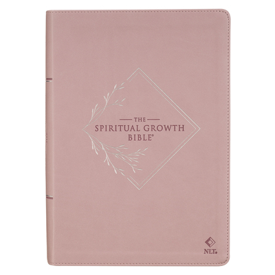 Nlt, the Spiritual Growth Bible Faux Leather, Lavender -