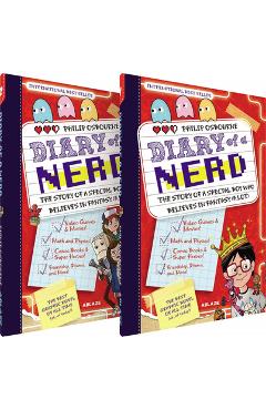 Coperta cărții 'Diary of a Nerd Vol. 1-2 Collected Set - Philip Osbourne'