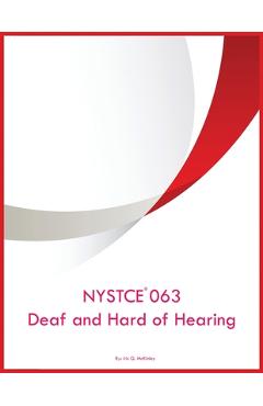 Coperta cărții 'NYSTCE 063 Deaf and Hard of Hearing - Iris Q. Mckinley'