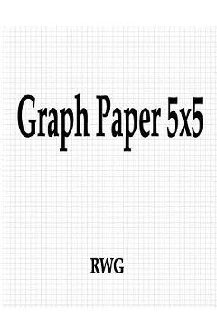Poza produsului Graph Paper 5x5: 50 Pages 8.5 X 11 - 