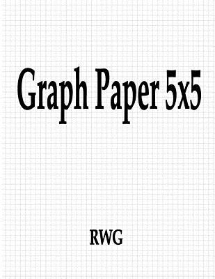 Graph Paper 5x5: 50 Pages 8.5