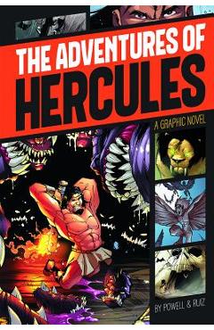 Coperta cărții 'The Adventures of Hercules: A Graphic Novel - Martin Powell'