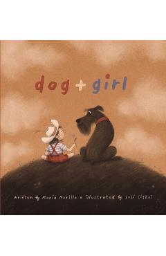 Coperta cărții 'dog+girl - María Murillo'