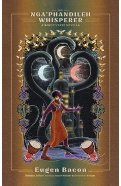 Coperta cărții 'The Nga'phandileh Whisperer: A Sauútiverse Novella - Eugen Bacon'