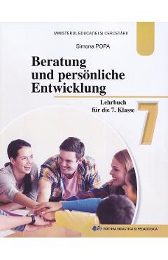 Coperta cărții 'Consiliere și dezvoltare personală. Limba germană - Clasa 7 - Manual - Simona Popa'