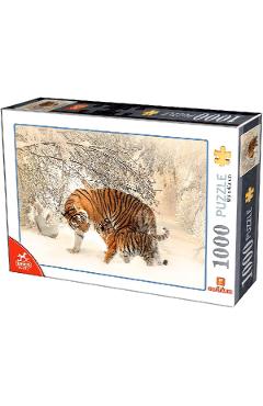 Imaginea produsului 'Puzzle 1000: Tigri'