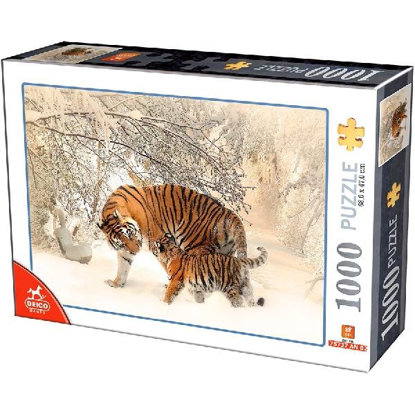 Puzzle 1000: Tigri