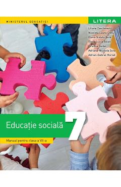 Poza produsului Educatie sociala - Clasa 7 - Manual - Liliana Zascheievici, Nicoleta-Laura Cretu, Elena-Violeta Hera