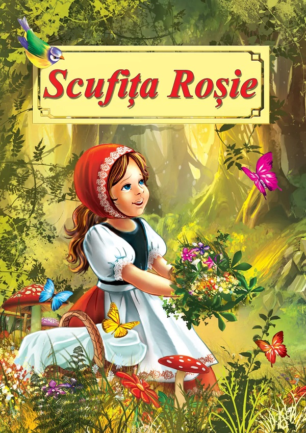 Scufita Rosie. Poveste ilustrata - Fratii Grimm