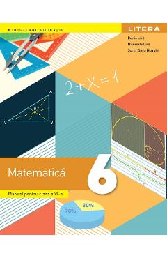 Poza produsului Matematica - Clasa 6 - Manual - Dorin Lint, Maranda Lint, Sorin Doru Noaghi