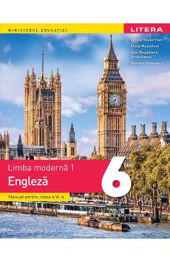 Poza produsului Limba engleza. Limba moderna 1 - Clasa 6 - Manual - Emma Heyderman, Fiona Mauchline, Ana-Magdalena Iordachescu, Mariana Stoenescu