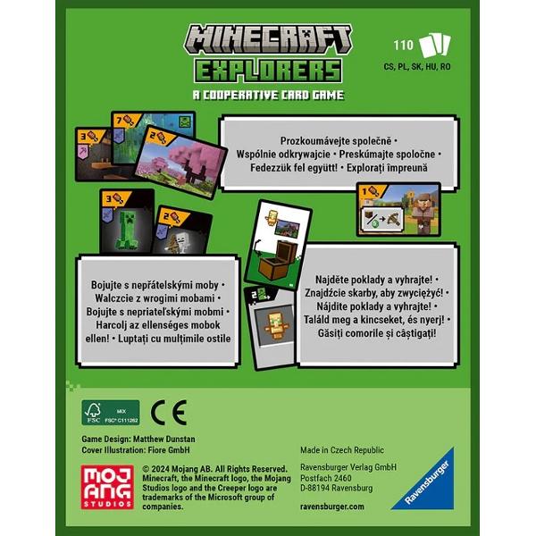Joc de carti: Minecraft Explorers