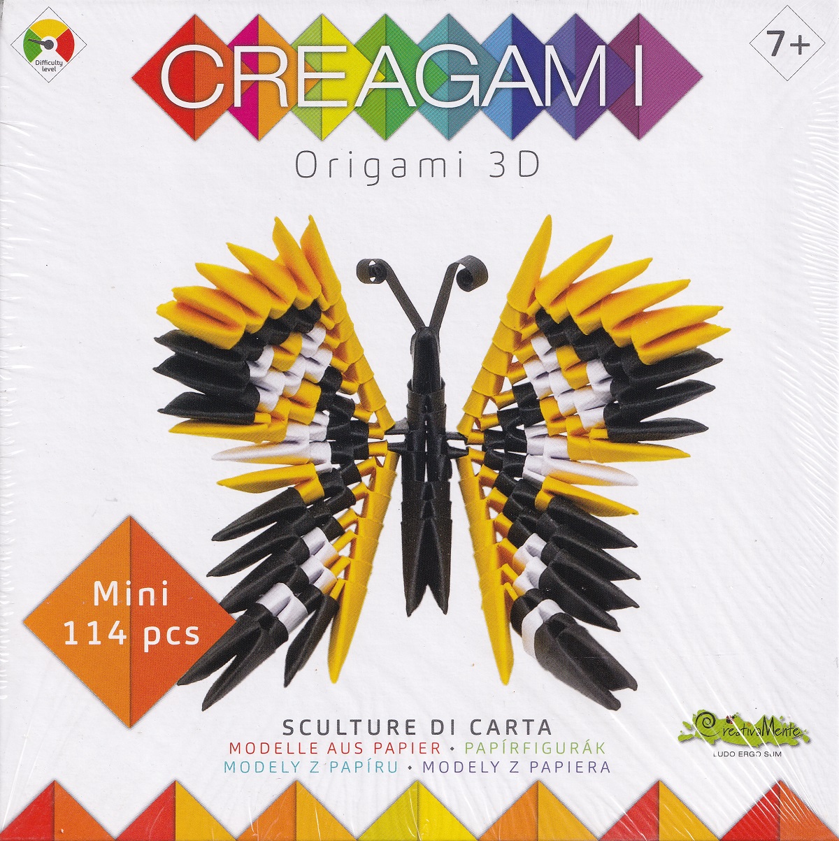 Origami 3D. Creagami: Fluture
